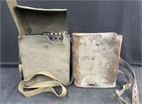 U. S. WW2 Army Field Telephone Set & Case