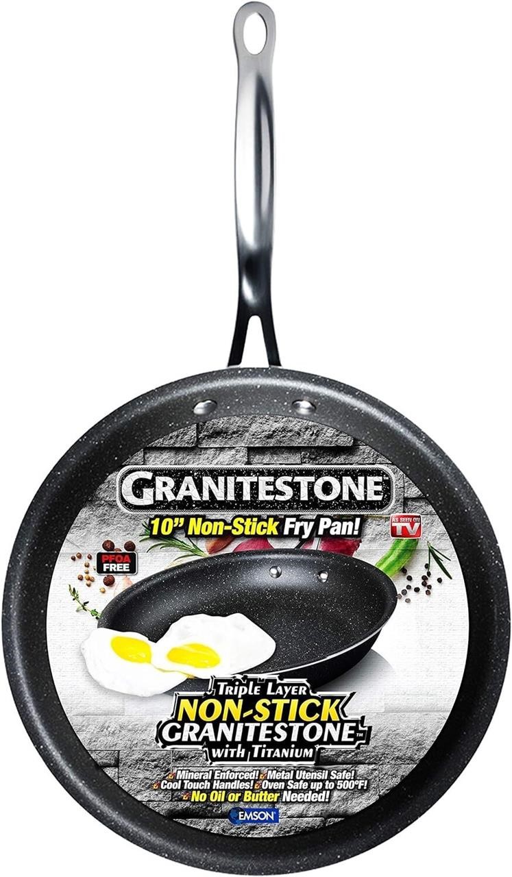 GRANITE STONE 10 Non-Stick Frying Pan with Mineral