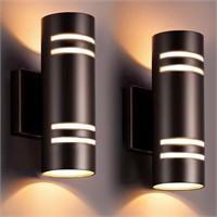 wowlite Dusk to Dawn Outdoor Lighting 2 Pack  Mode