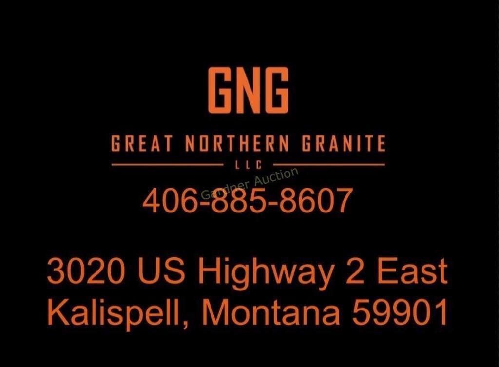 Great Northern Granite, Gift Certificate TOWARDS