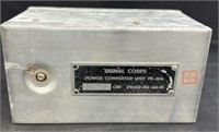 Signal Corps Power Converter Unit PE-104