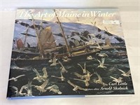 The Art of Maine in Winter hardcover book