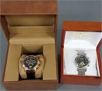 2 men's collector watches: S. Coifman &