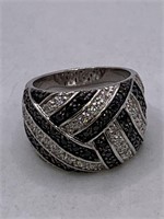SIGNED ADI STERLING SILVER RING