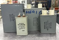 (4) General Electric Capacitors