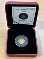 2004 Cdn 1/25 Ounce Gold Coin .9999