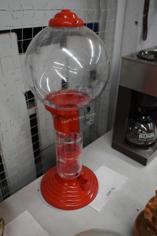 spiral bubble gum machine
