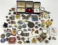 Vintage Jewelry Pins, Pendants & More