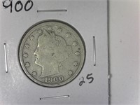 1900 Liberty V-Nickel