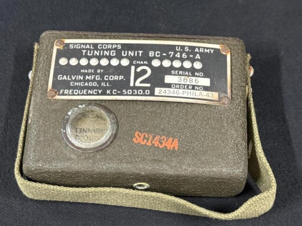 World War II Korea Equipment Auction #2