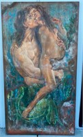 Thomasz Rut "Aquatid" 1994 Oil on Canvas