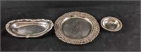 Silver Plated Trays Unbranded Assorted Silver Plat