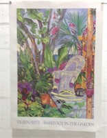 Eileen Seitz -Barefoot In The Garden Print U15C