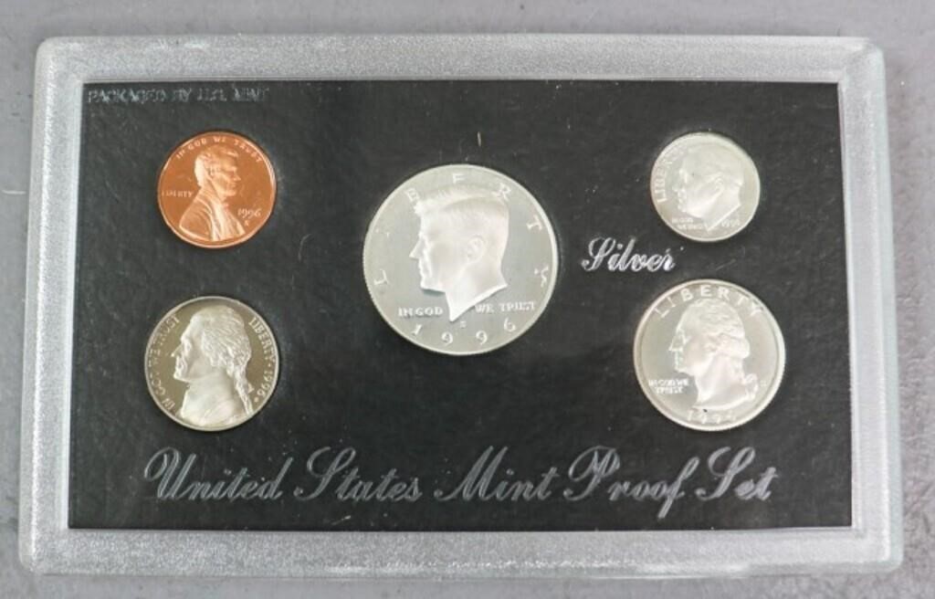 U.S. Mint Silver 1996 Proof Set