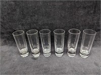 6 Vintage Glass Shooters