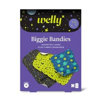 Welly Space Fabric Bandages  Assorted 15ct