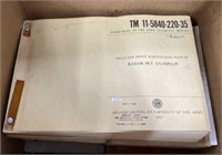 WWII Wooden Box W/ Data