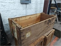Vintage Wooden Crate 34x16