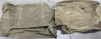 (2) WWII Field Antenna Cases/Cover BG-145 A