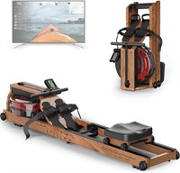 $400  JOROTO Oak Rowing Machine  330lbs  Bluetooth