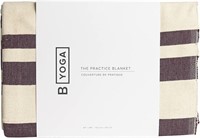 B YOGA Cotton Yoga Blanket | 60" x 80” - Large
