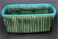 Vintage Hull USA Ceramic Green Planter