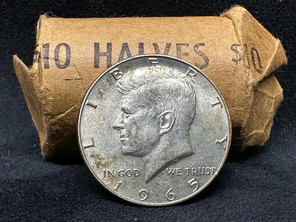 Original Roll of 1964-1969 Kennedy Half-Dollars