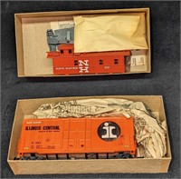 Vintage Athearn Illinois Hi-Cube Box & Caboose Kit