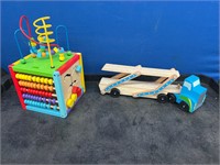 Melissa & Doug Car Carrier & Kids Toy