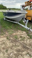 Starcraft boat, trailer and Johnson 115 motor