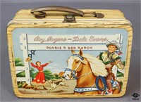 Vintage Roy Rogers & Dale Evans Metal Lunch Box