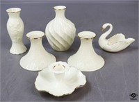 Lenox Vases, Candle Holders +