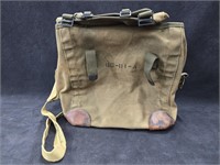 Vintage Army Canvas Bag + Calibration Headset