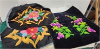 Lot of embroidery- pillow cases etc