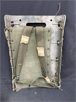 WWII Pack Frame Board Wood Canvas W/ Straps