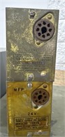 (2) WWII Power Supply PP-282/GRC & Loudspeaker