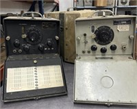 (3) WWII Frequency Meter