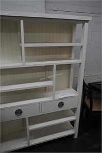 modern curio stand with 2-drawers