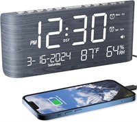 New $40 Wooden style Alarm Clock