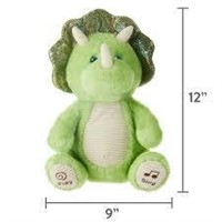 Dino Plush Toy  14.5 inch  Green  Size: 11 inch