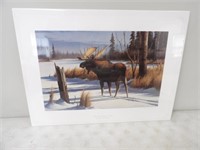 Winterroad Country Moose by Gary Sorrels 218/850