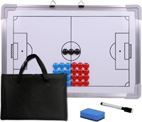 Magnetic Soccer Football Coach Board W/Marker Kit