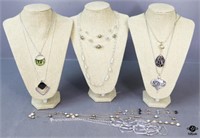 Coldwater Creek/Chicos Necklaces / 9 pc