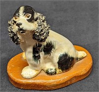 Vintage Ceramic Cocker Spaniel Figurine