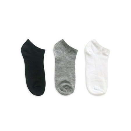 Wonder Nation Boys Flat Knit Socks  3-Pack S - L