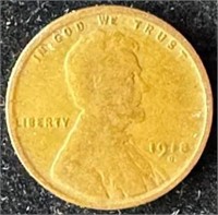 1918-D Lincoln Wheat Penny