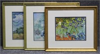 Van Gogh Art Prints / 3 pc