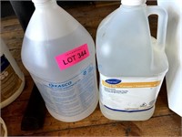 2 JUGS CLEANING SUPPLIES