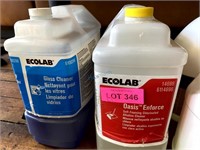 ECOLAB CHEMICAL JUGS