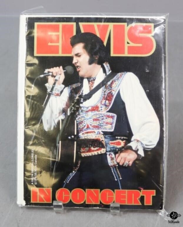 A Delta Special/Lorelei Elvis In Concert Magazine